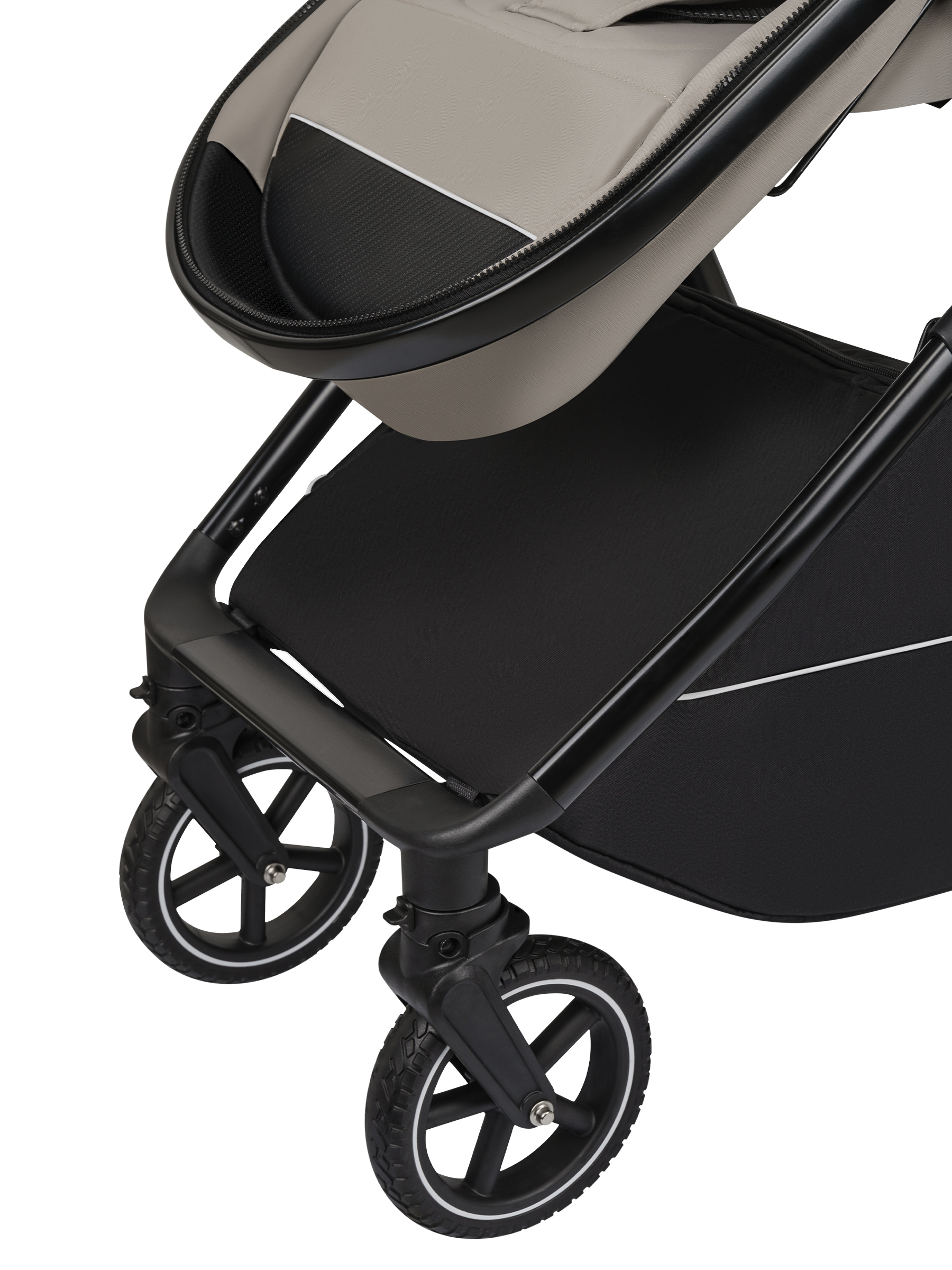 Коляска трансформер Indigo Target 2в1 бежевый - фото 12