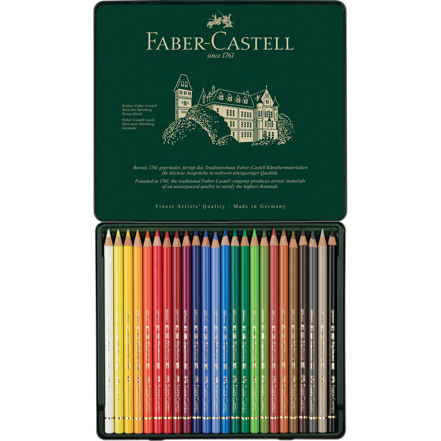 Карандаши цветные Faber Castell 24 шт. - фото 3