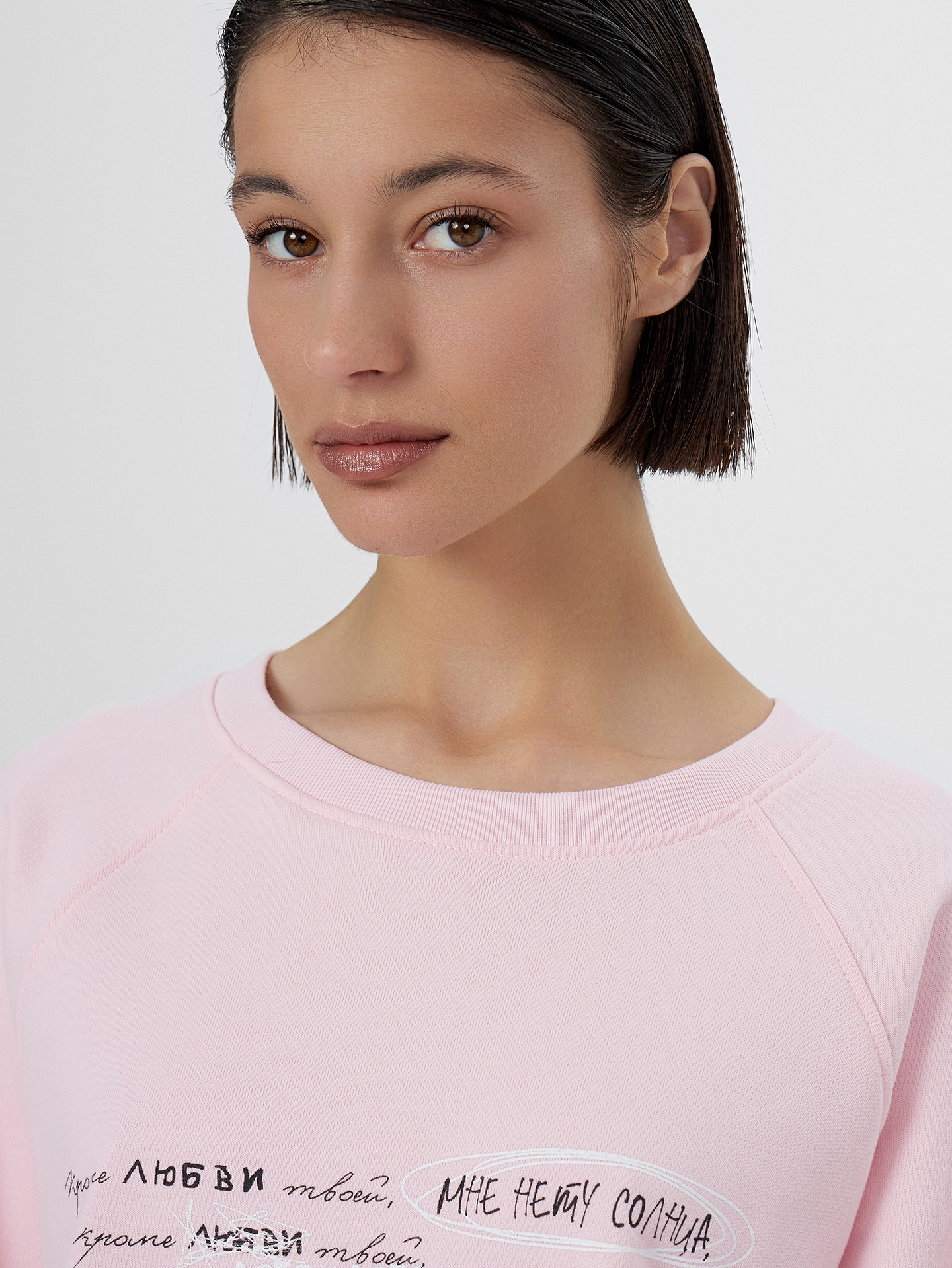 Свитшот Mark Formelle (Марк Формэль) 122510/вишневый пудинг +печать - фото 3