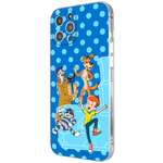 Силиконовый чехол Mcover для смартфона Apple iPhone 12 Pro Союзмультфильм Дядя Фёдор и друзья