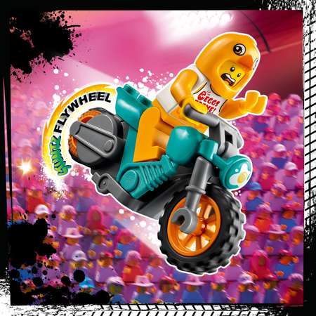 Конструктор LEGO City Chicken Stunt Bike блочный