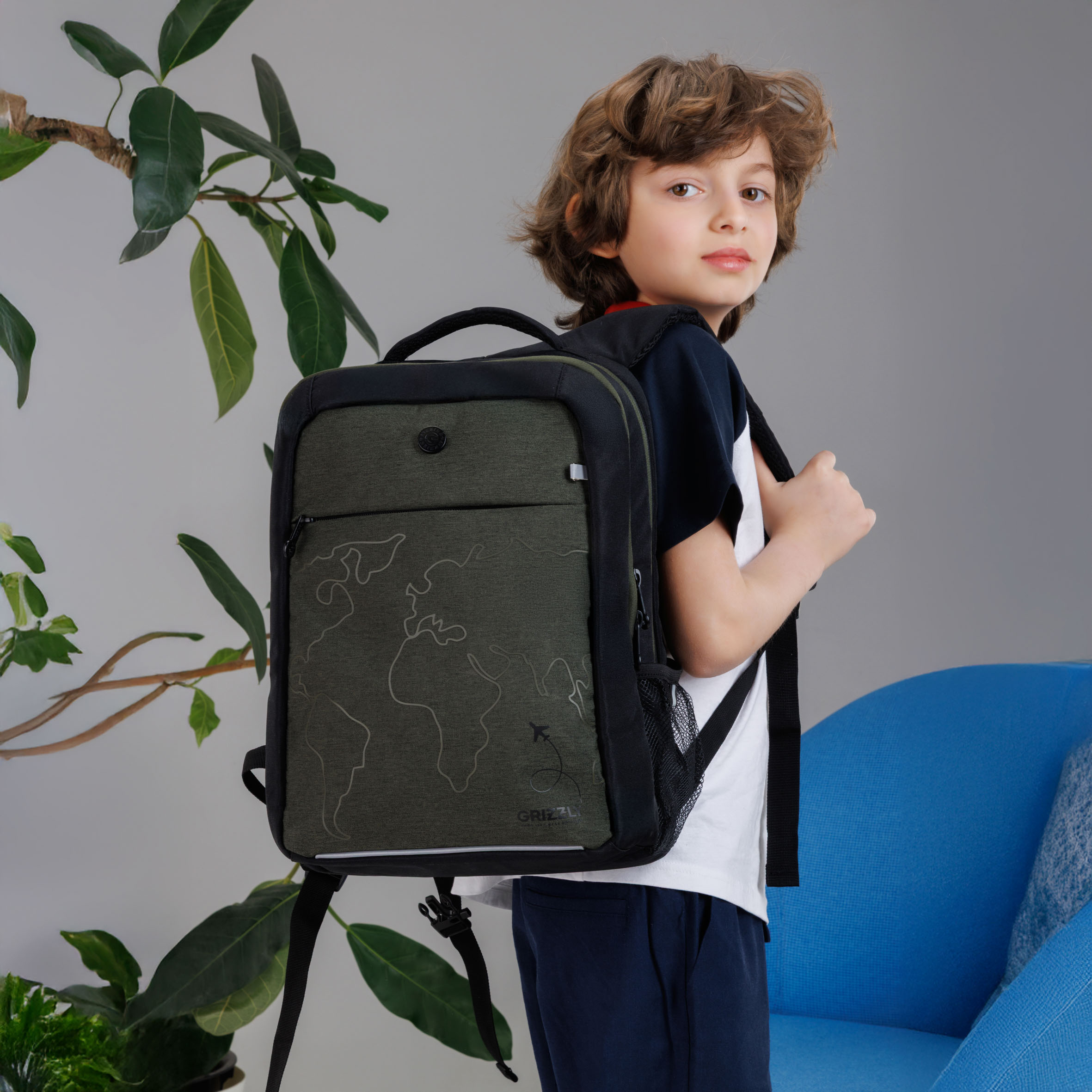 Рюкзак Grizzly для мальчика - фото 6