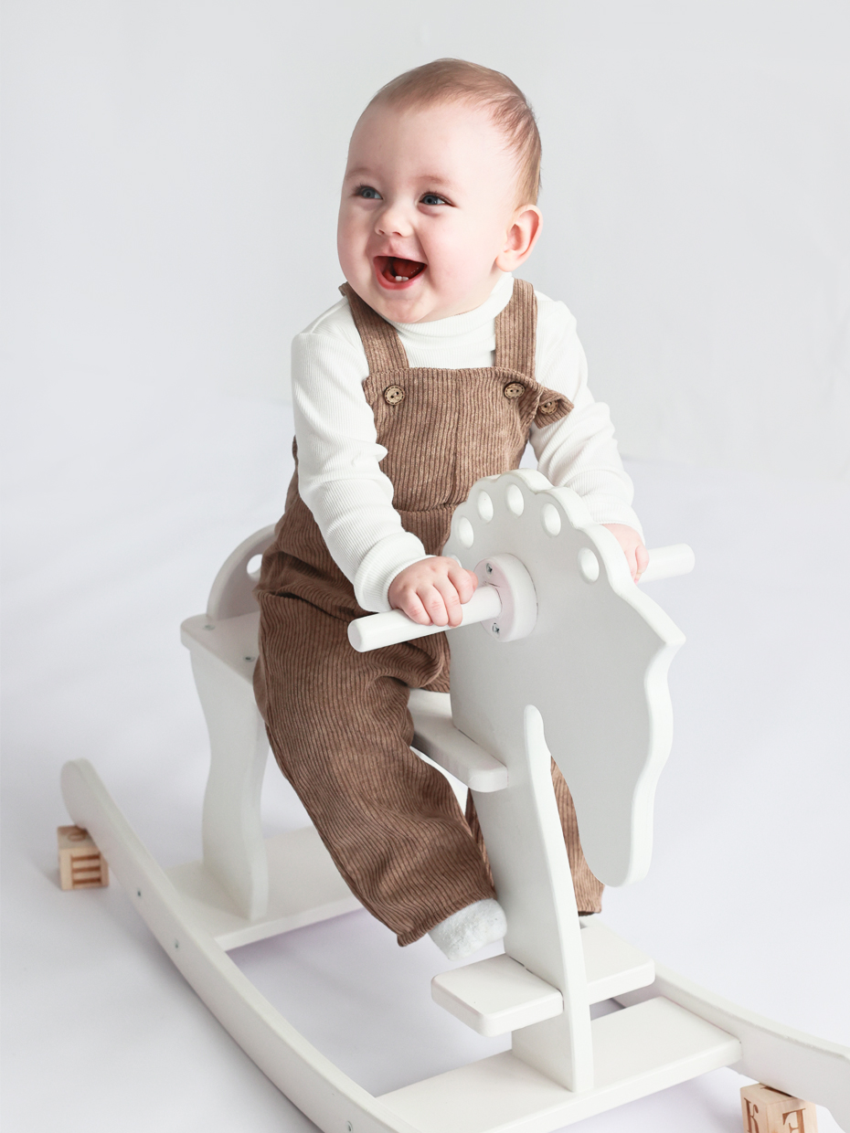 Полукомбинезон Bunnyphant Т-227/шоколадный - фото 1