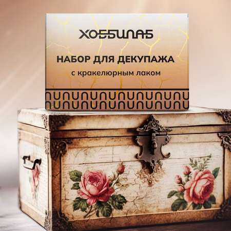 Набор для творчества ХОББИЛАБ декупаж
