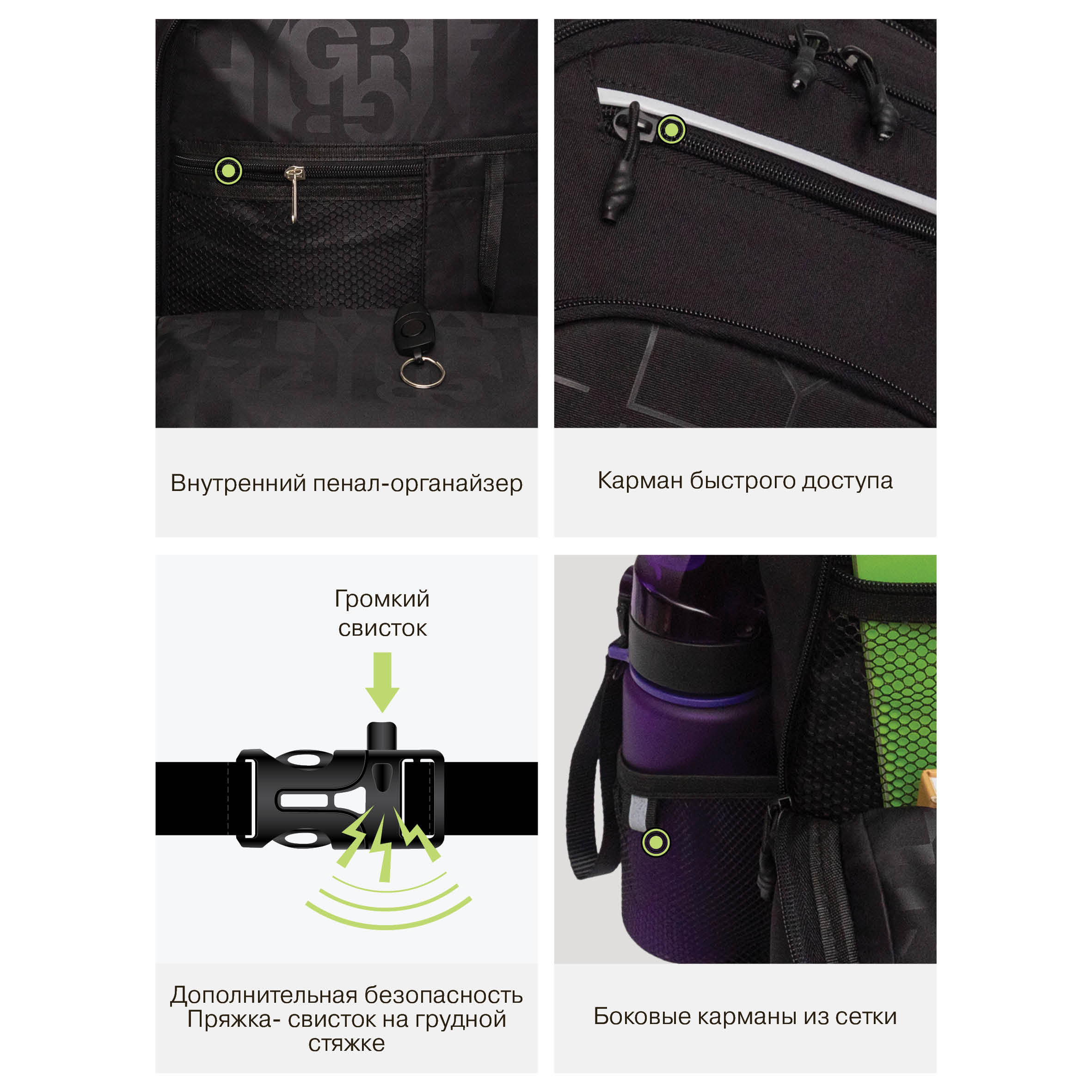 Рюкзак Grizzly - фото 11