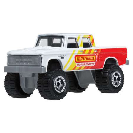 Автомобиль Matchbox Dodge 1968 Dodge D200 1:64 красный