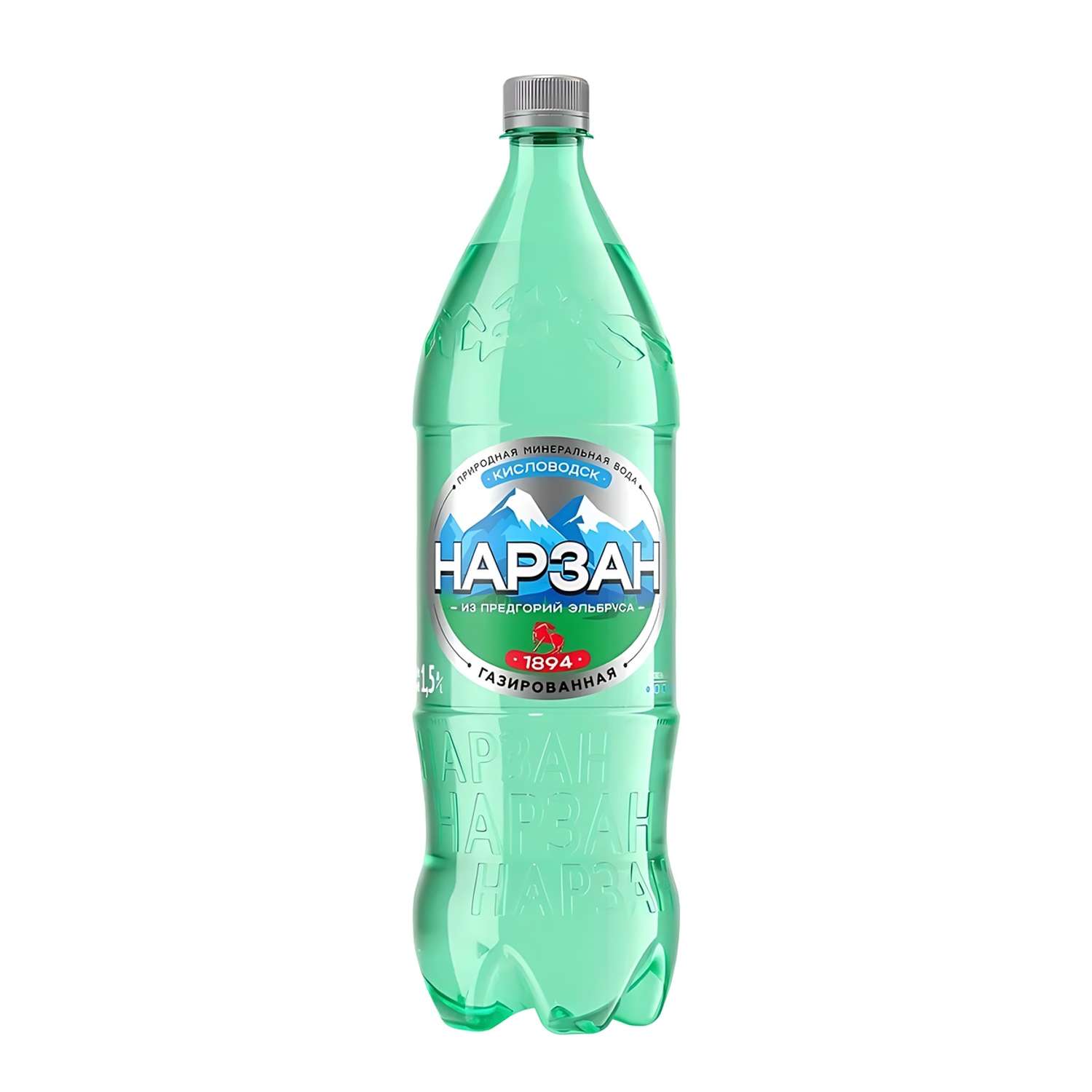 Вода минеральная Нарзан газированная 1.5л ПЭТ - фото 1