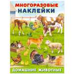 Книга Фламинго с многоразовыми наклейками. Мир вокруг нас. Домашние животные