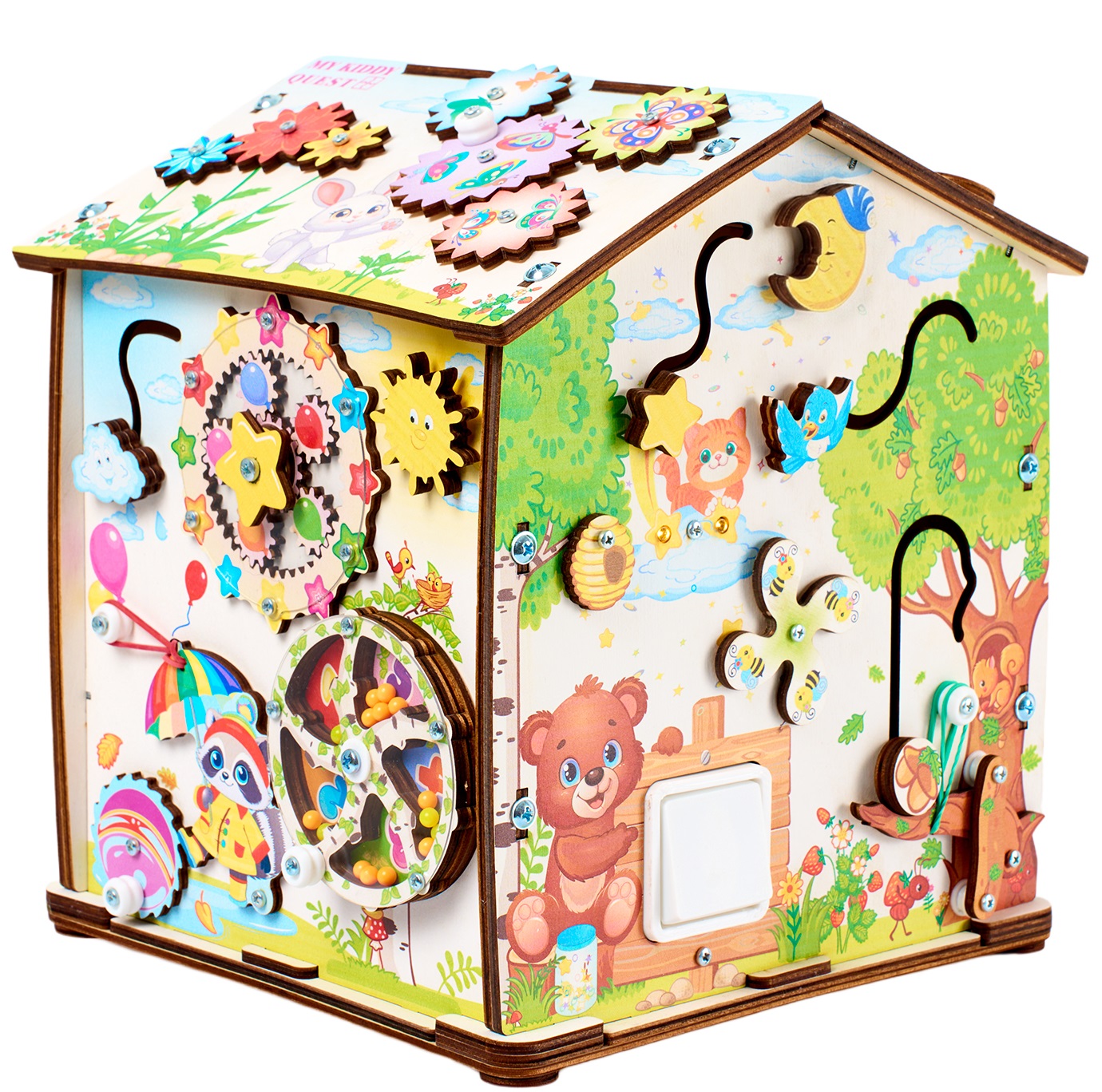 Игрушка MyKiddyQuest бизиборд - фото 13