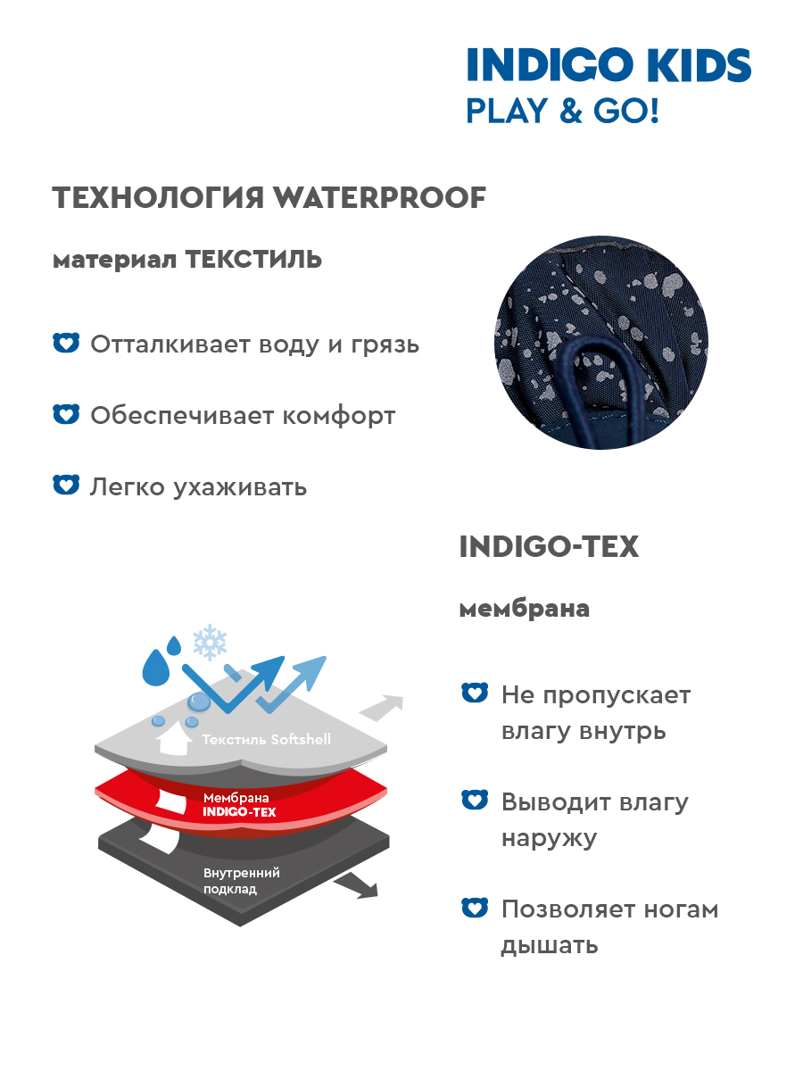 Дутики Indigo kids 70-0005H2 - фото 7