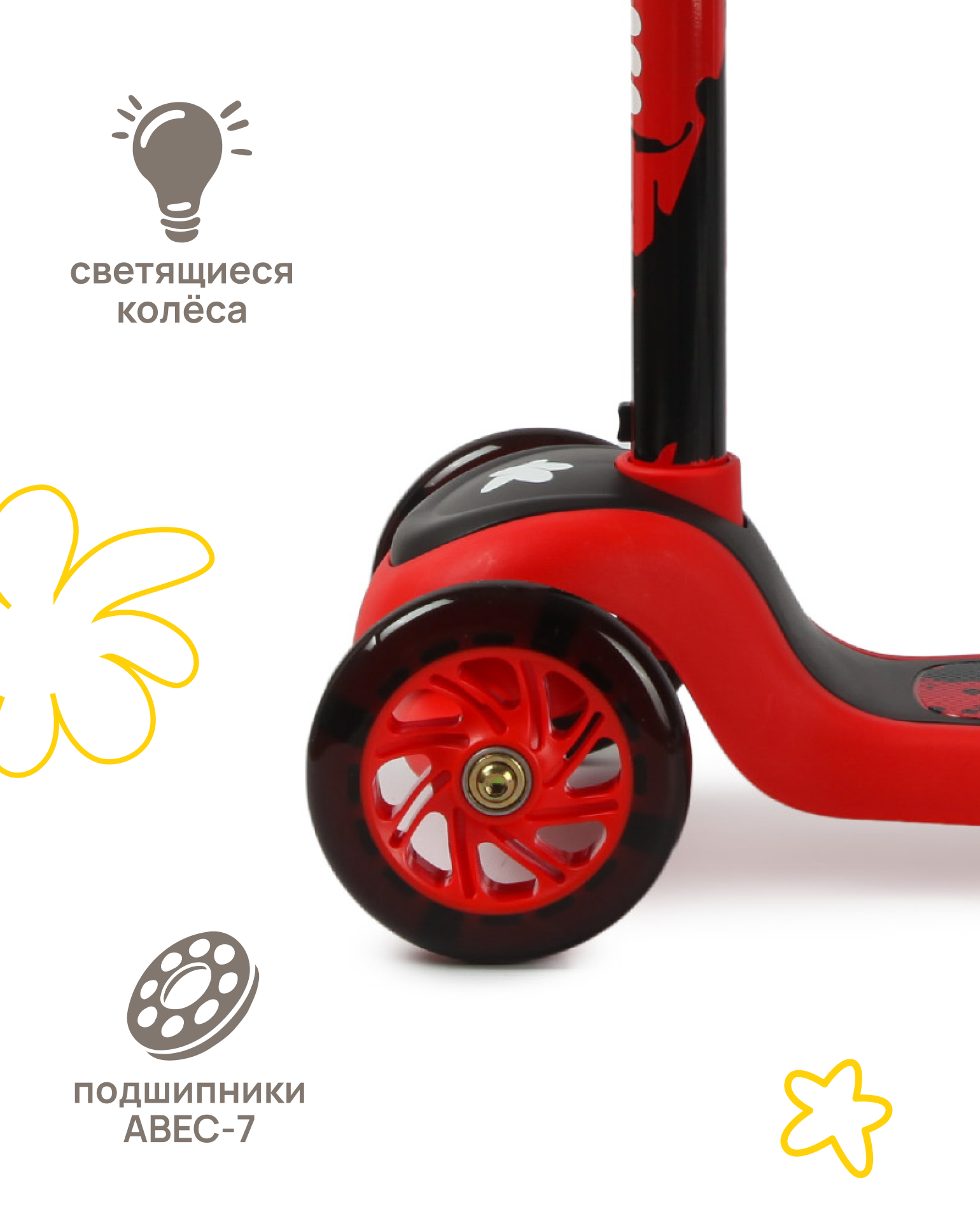 Самокат Kreiss трехколесный - фото 11