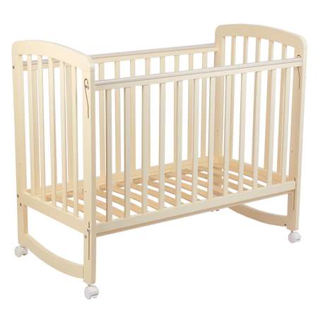 Детская кроватка Polini kids прямоугольная, (бежевый)