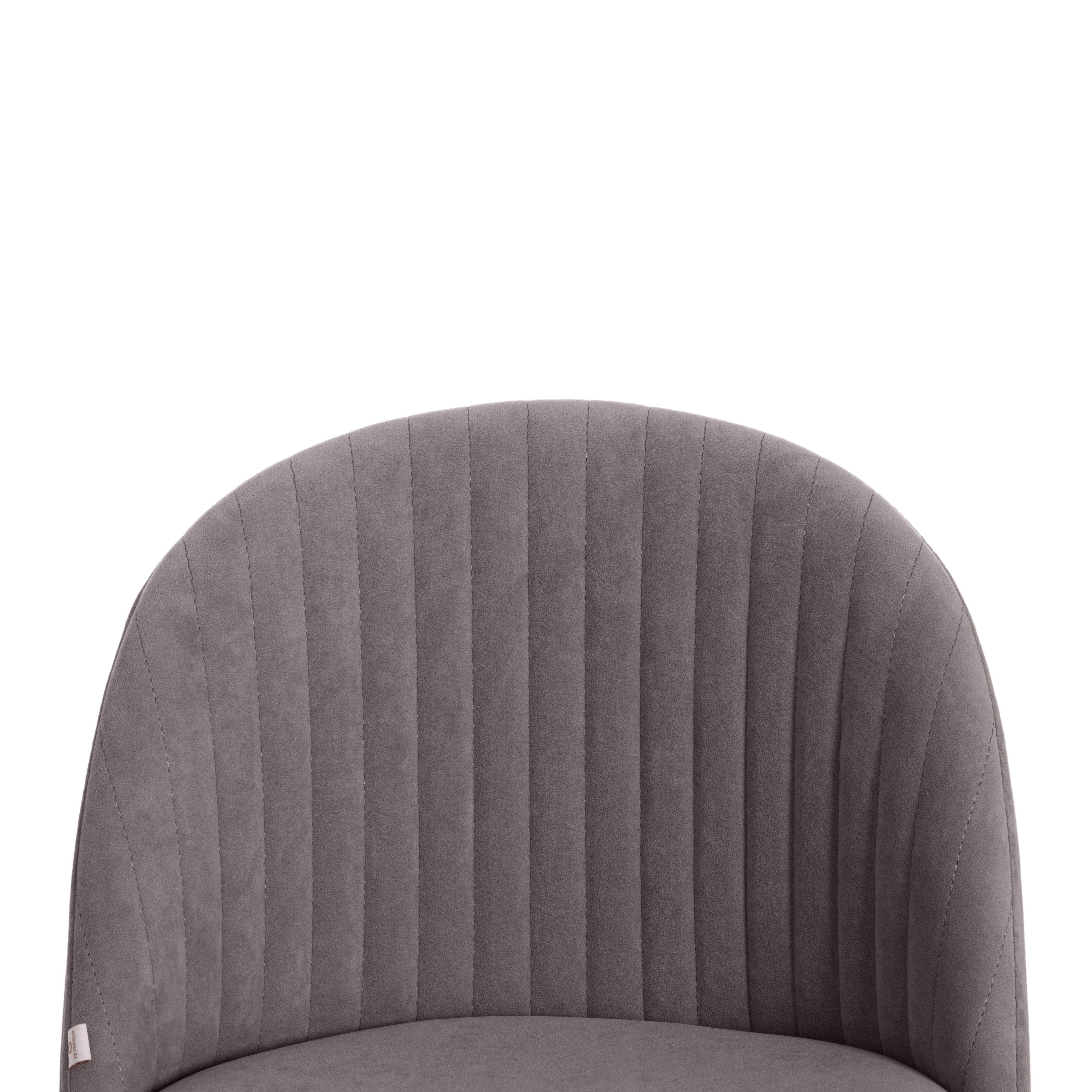 Компьютерное кресло TETCHAIR флок серый - фото 18