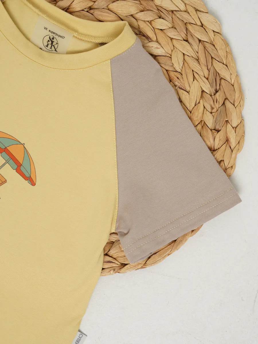 Костюм Супер Пупс кост/реглан/окант/желтый/чайка - фото 9