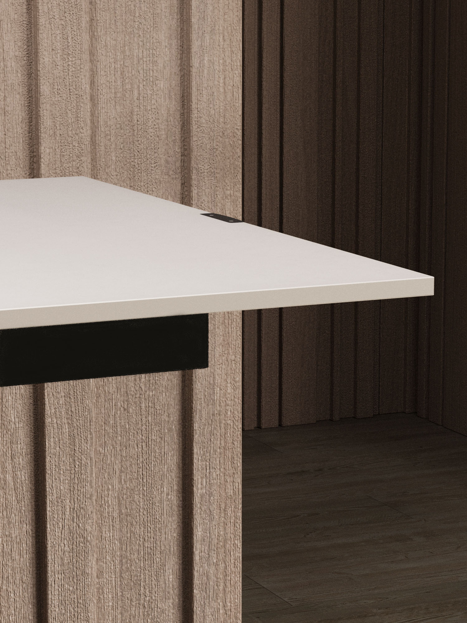 Стол-трансформер КАЛИФОРНИЯ МЕБЕЛЬ Андрэ Loft ЛДСП Белый Черный - фото 24