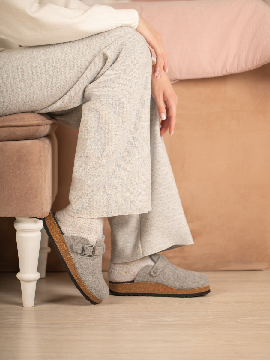 Сабо ORTMANN 12.45_Anitta_серый - фото 3