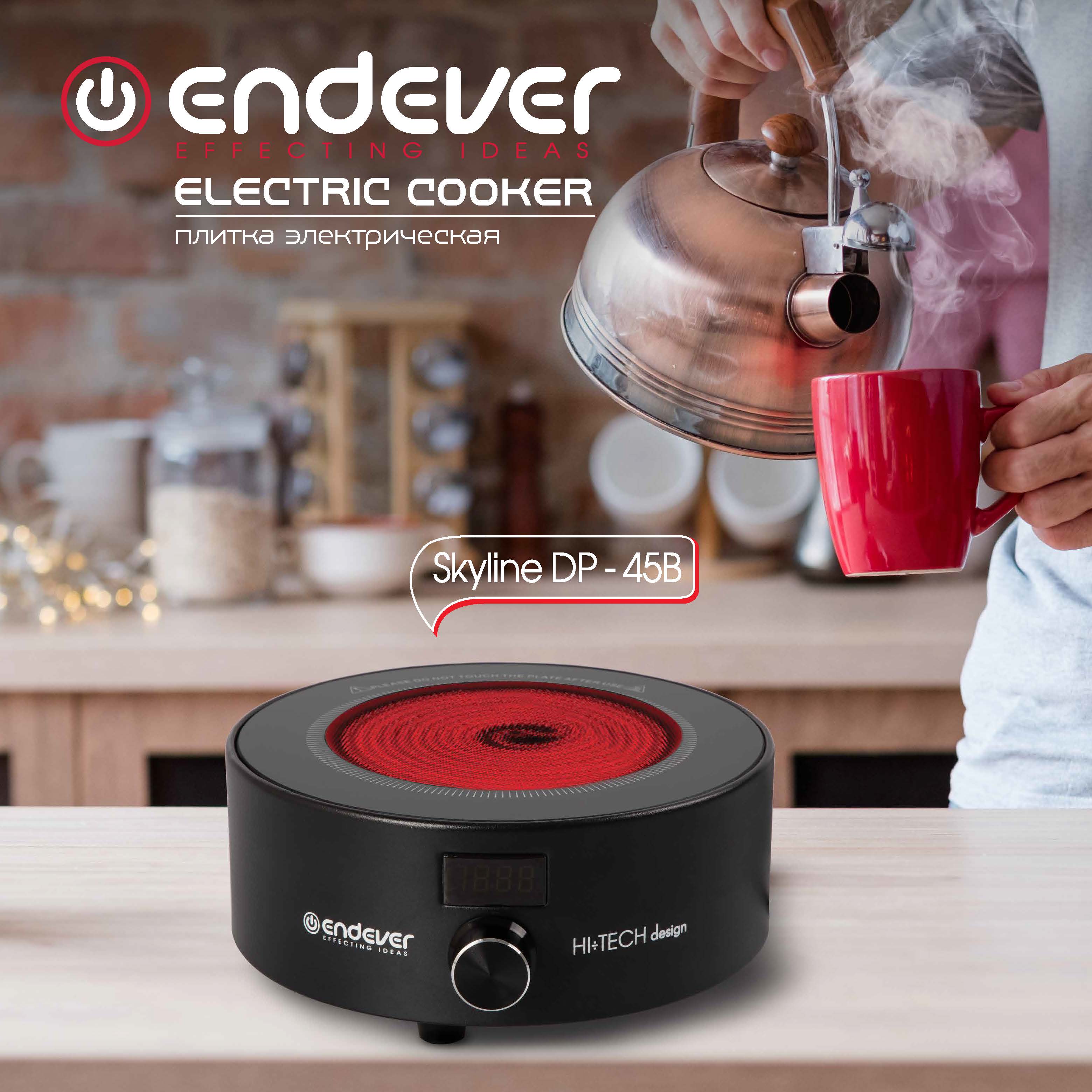 Плита ENDEVER Skyline DP-45B - фото 1