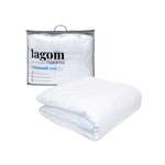 Одеяло lagom лебяжий пух хлопок 140 x 205 см