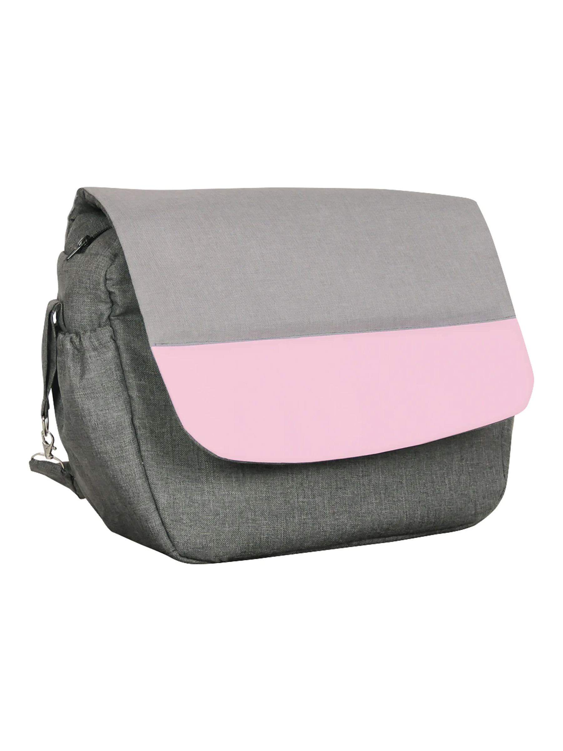 Коляска 2в1 alis Alvaro 03 серый-розовый - фото 10