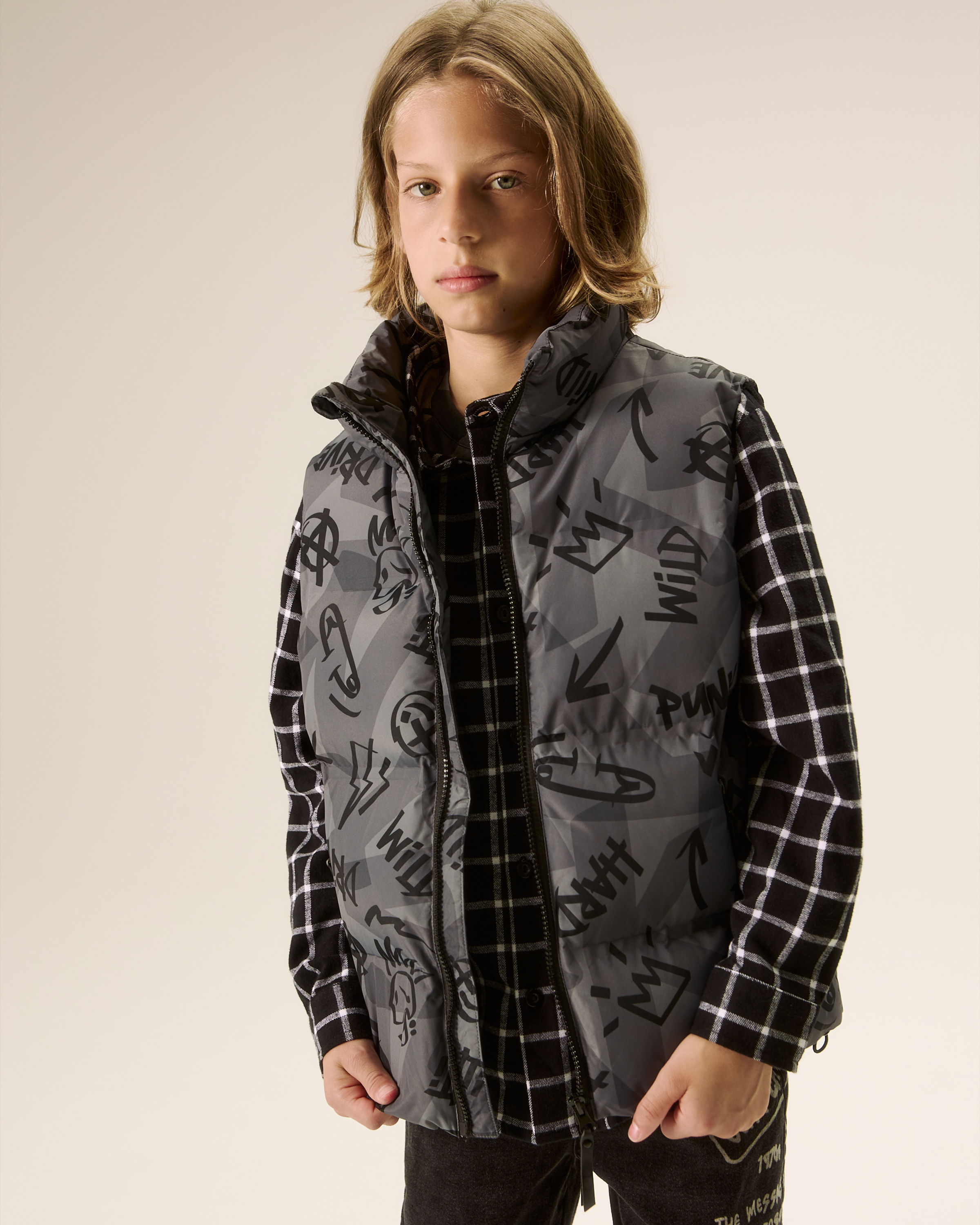 Жилет Futurino Fashion W25FF-1BO41tb-GG - фото 7