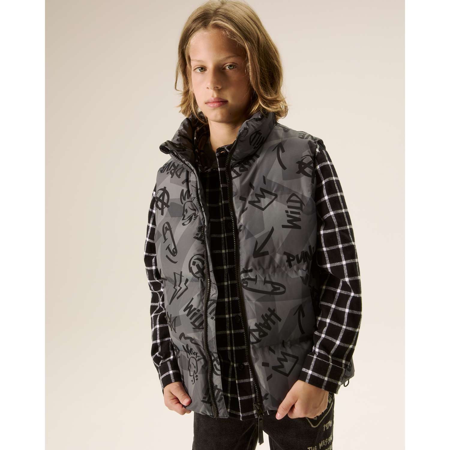 Жилет Futurino Fashion W25FF-1BO41tb-GG - фото 7