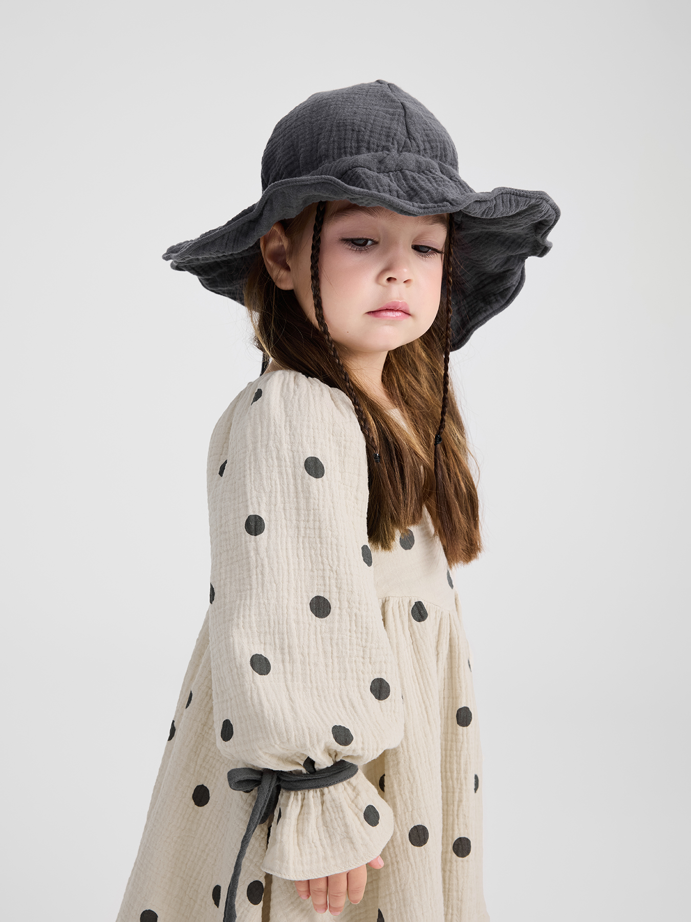 Платье Happy Baby 88273-1_beige-with-dots - фото 13
