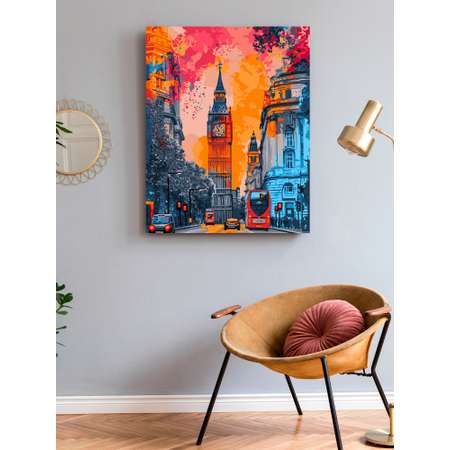 Картина по номерам Art on Canvas Яркий Лондон в ассортименте