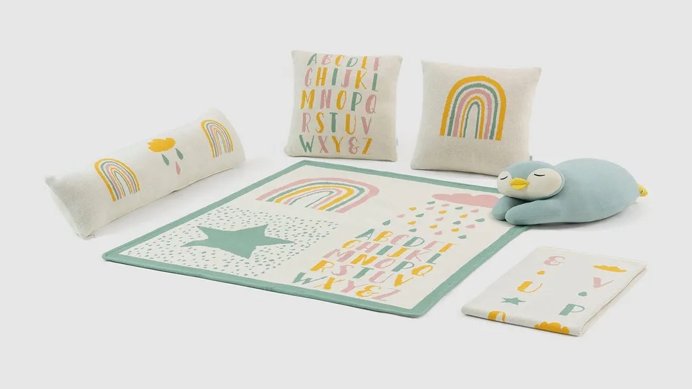 Плед askona kids Rainbow (Рэйнбоу) 100 x 80 см хлопок - фото 5