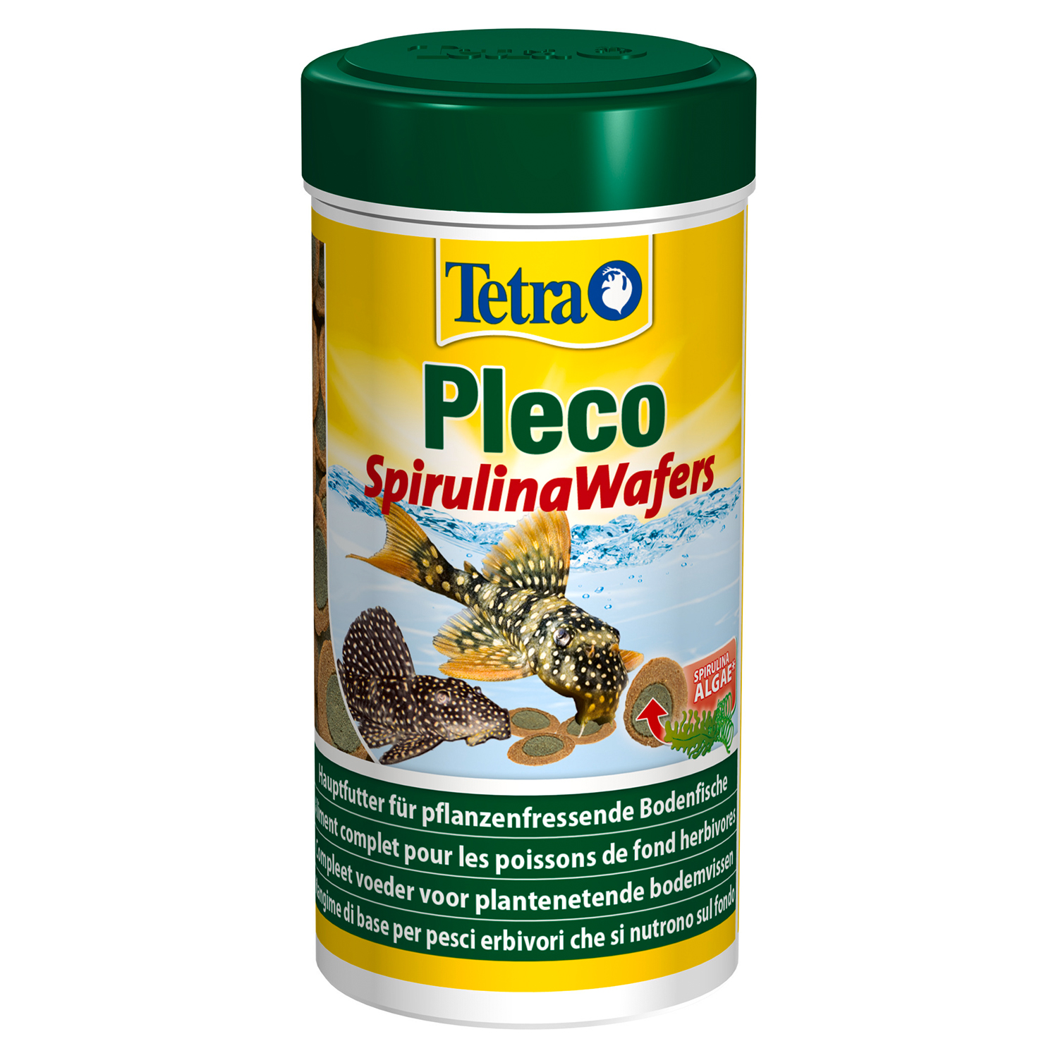 Корм для рыб Tetra Pleco Spirulina Wafers сомов чипсы 250мл - фото 1