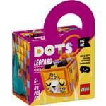 Конструктор LEGO DOTS Брелок Леопард 84 дет.