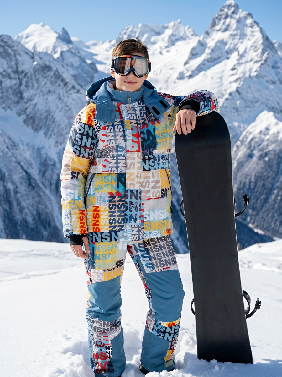 Костюм NIKASTYLE 7з3124 горчица/туман - фото 8