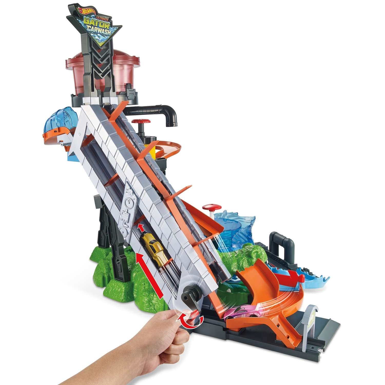 Гараж Hot Wheels Невообразимая автомойка FTB67 - фото 27