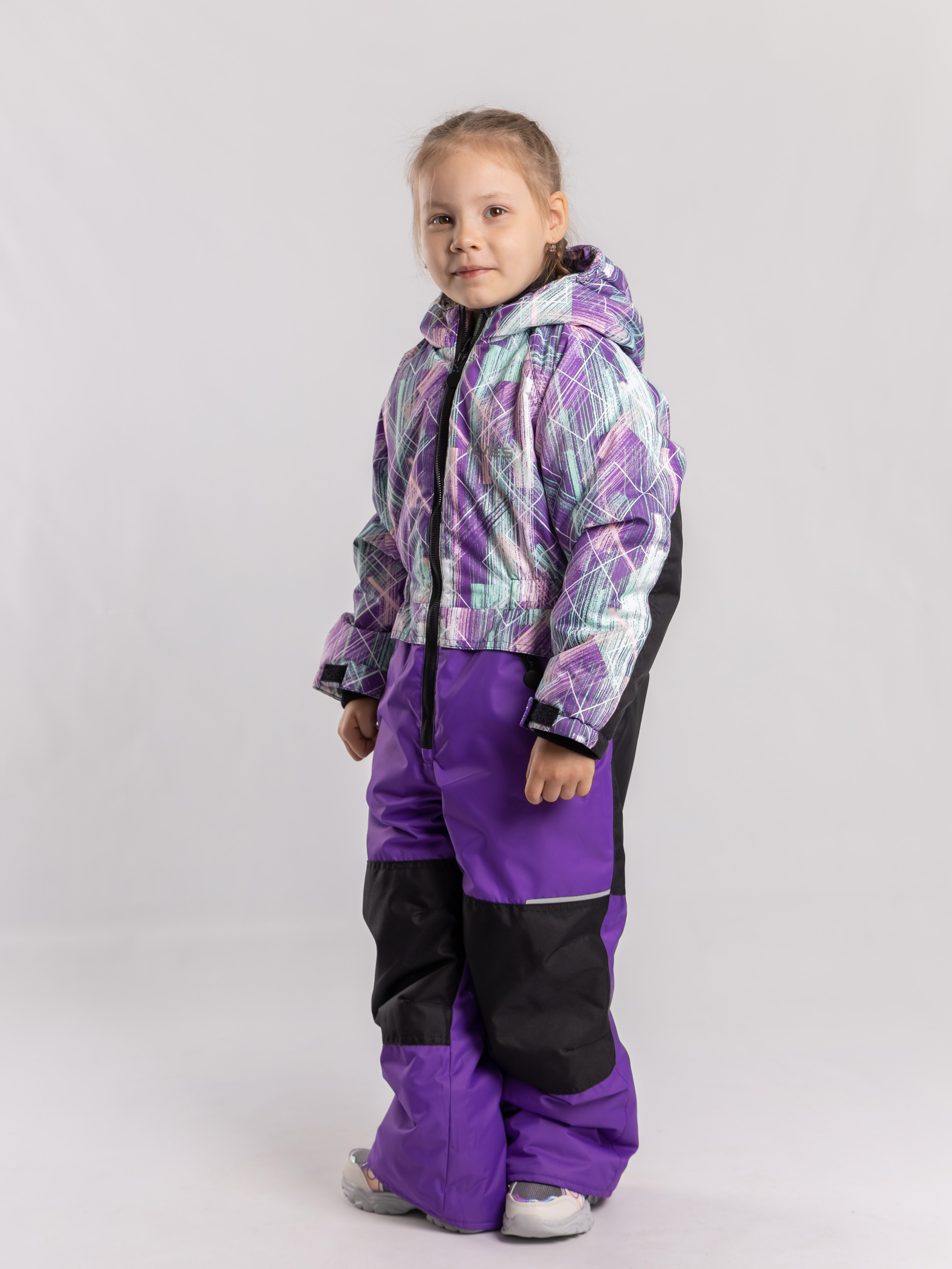 Комбинезон ILVES ILV-A-197/3 фиолетовый_розовый - фото 5