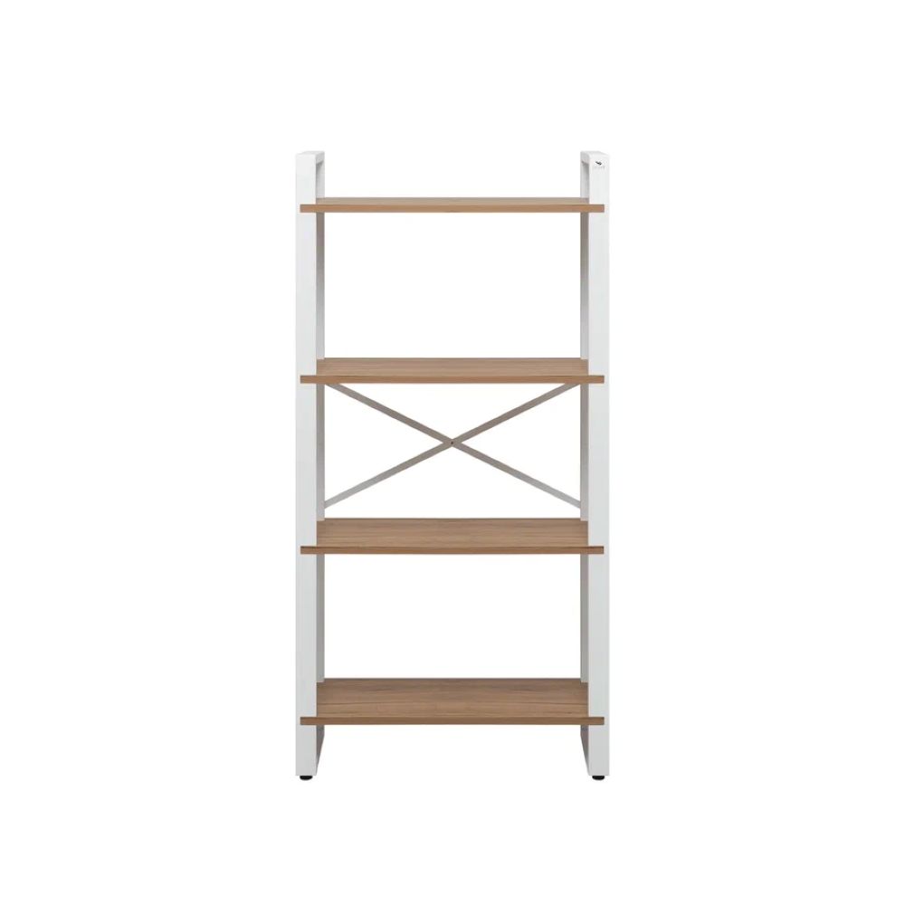 Стеллаж Leset Стилвуд 124 Белый/Дуб крафт золотой - фото 2