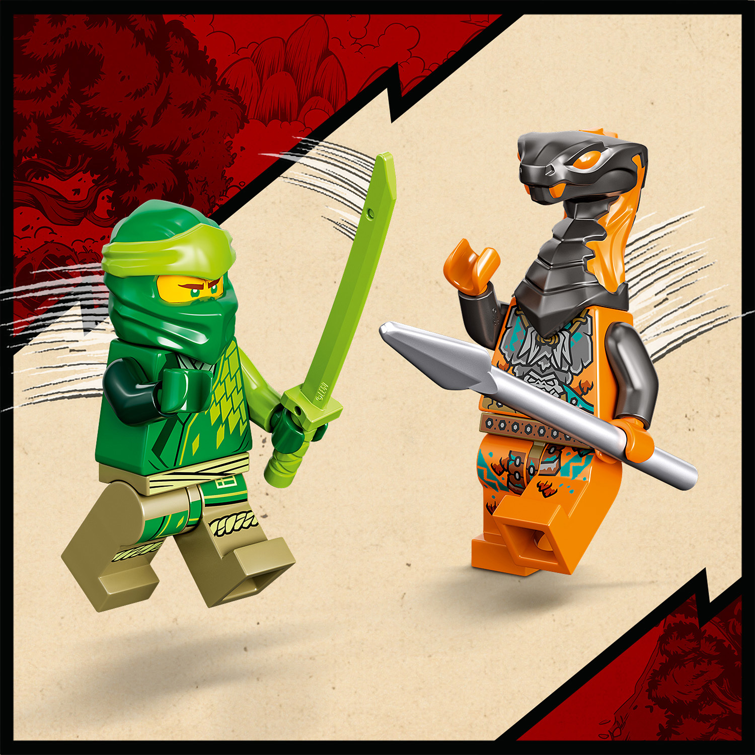 Конструктор LEGO NINJAGO Робот ниндзя Ллойда 52 дет. - фото 4