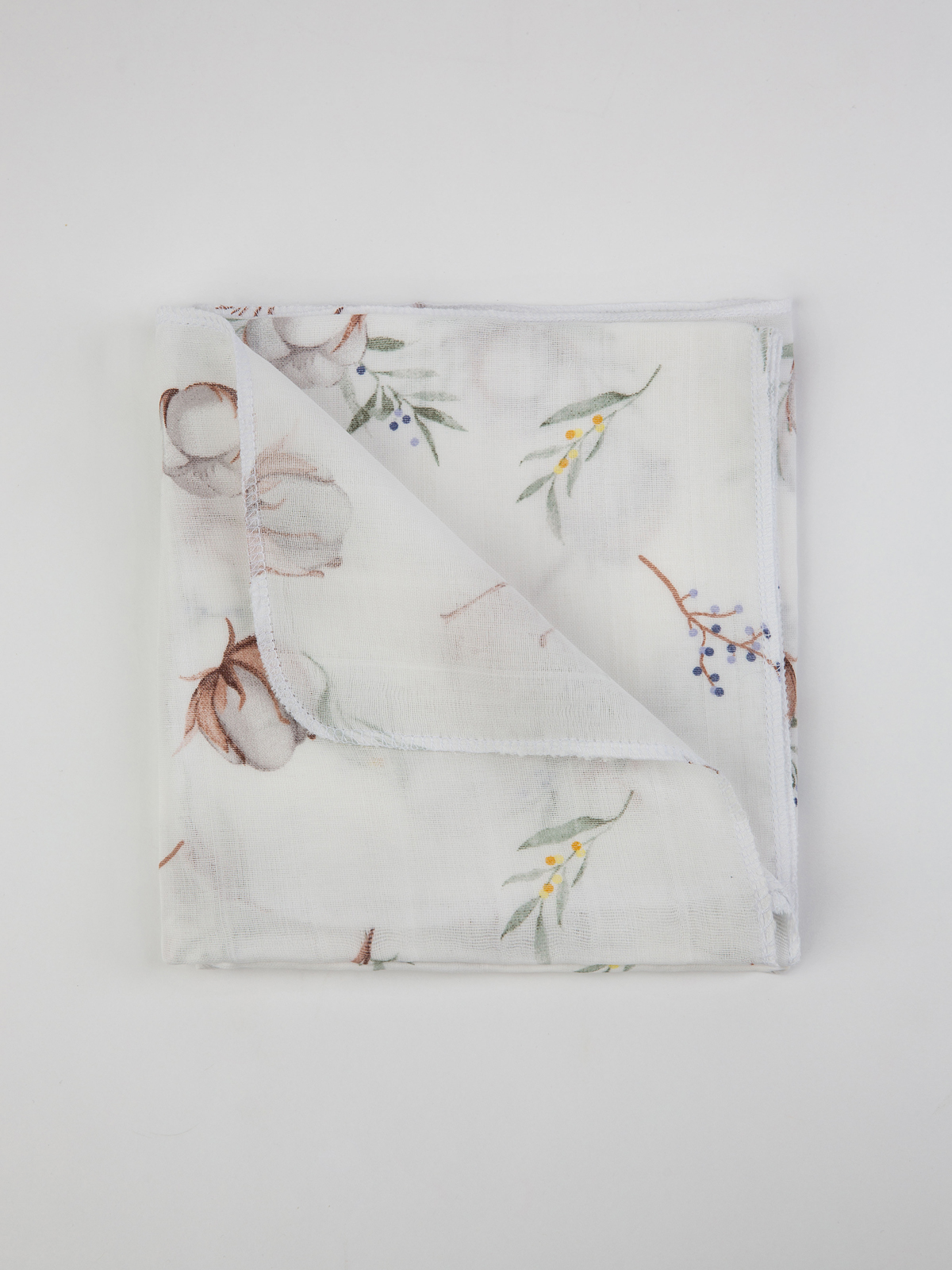 Пелёнка inlovery муслин 130x90 см 2 шт. - фото 4