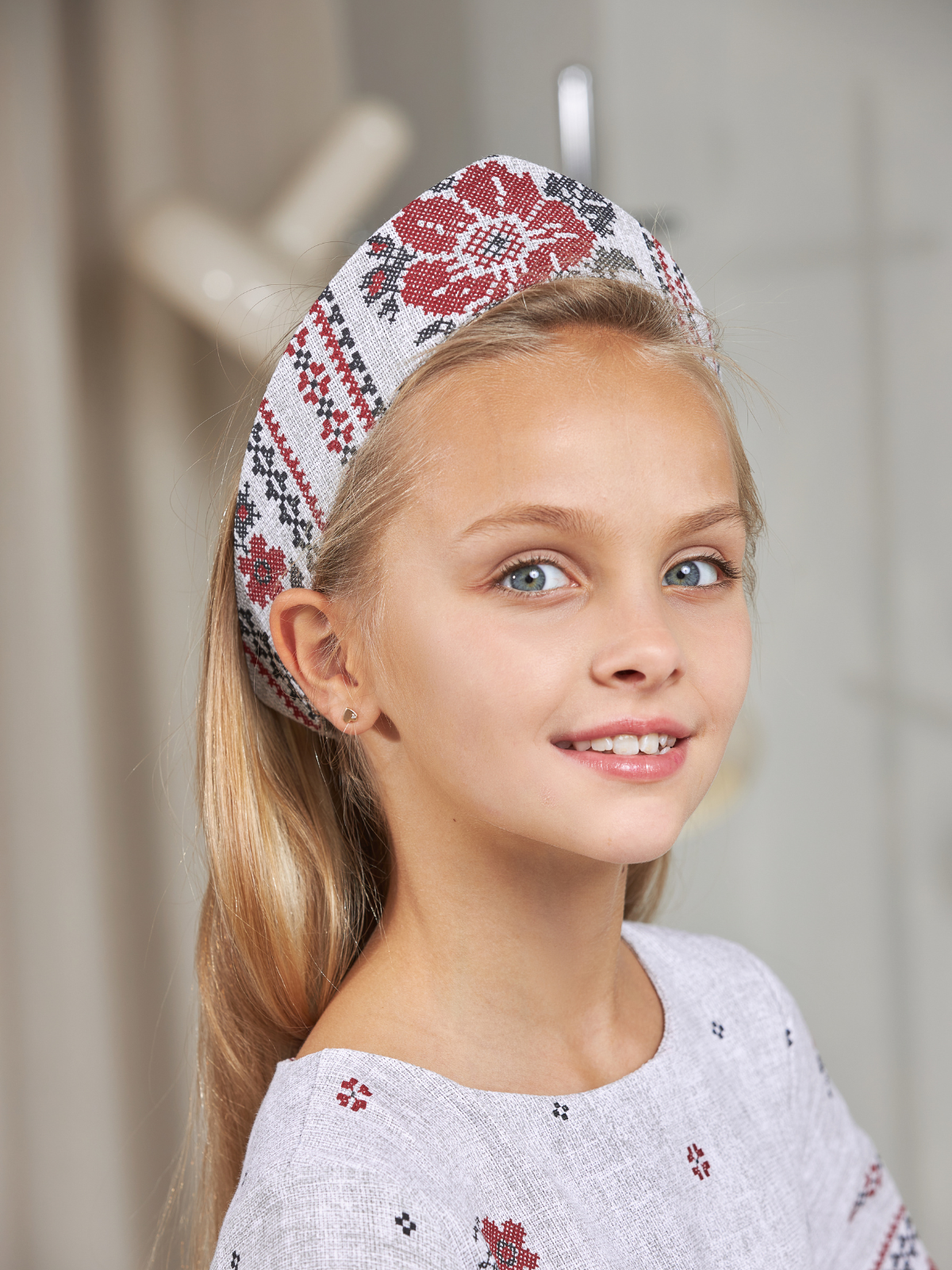 Кокошник MOUN кокошник_рогожка_орнамент - фото 7