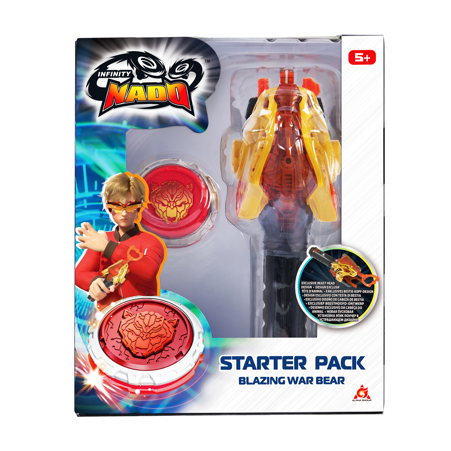 Игровой набор Infinity Nado Blazing Bear ЭпикЛончерСтартер - фото 1