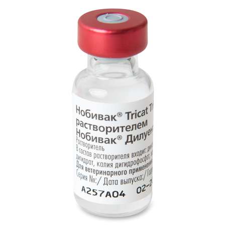 Вакцина для кошек MSD Нобивак Tricat Trio 1доза