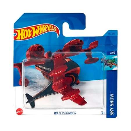 Вертолет Hot Wheels 1:64 красный