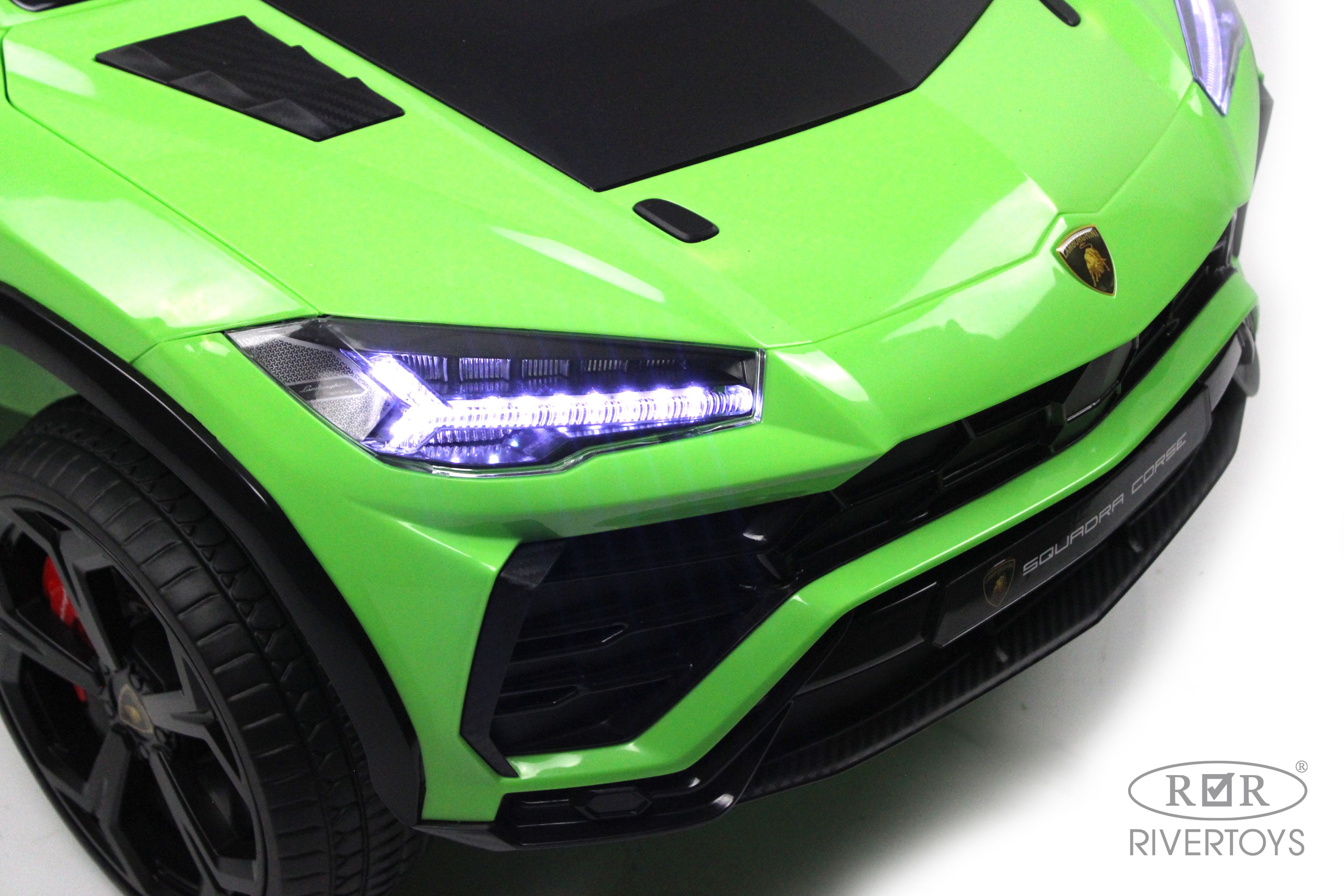 Электромобиль RIVERTOYS E777EE-GREEN С пультом ДУ - фото 21