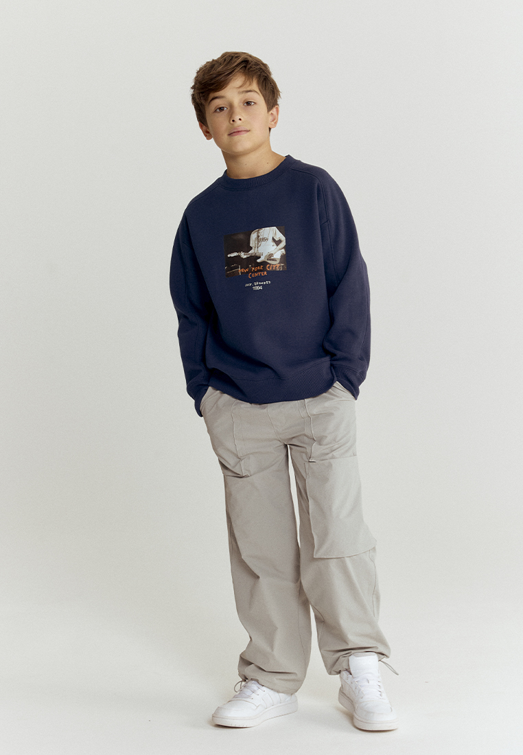 Cвитшот artie W25K04T-1350M/Синий - фото 4