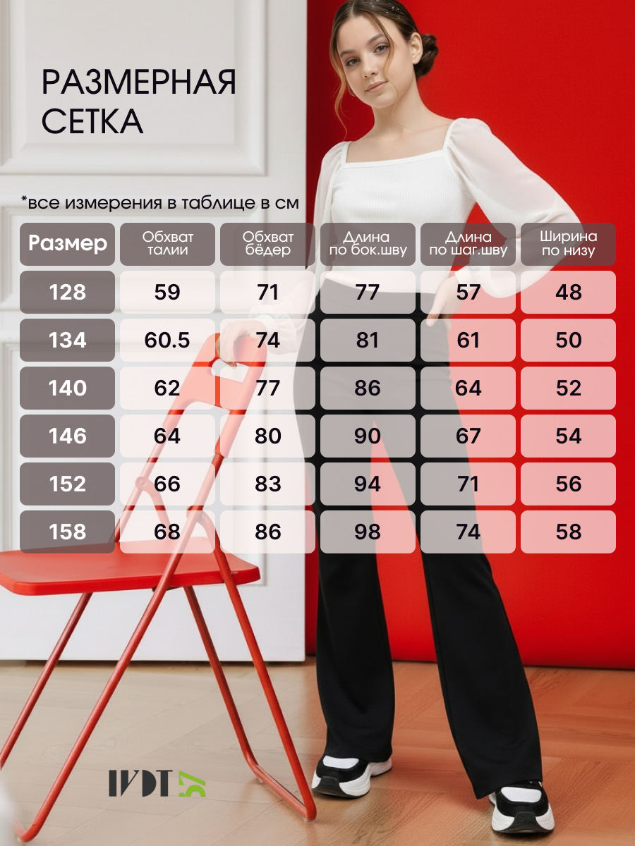 Брюки IVDT37 КЛБ002 - фото 5