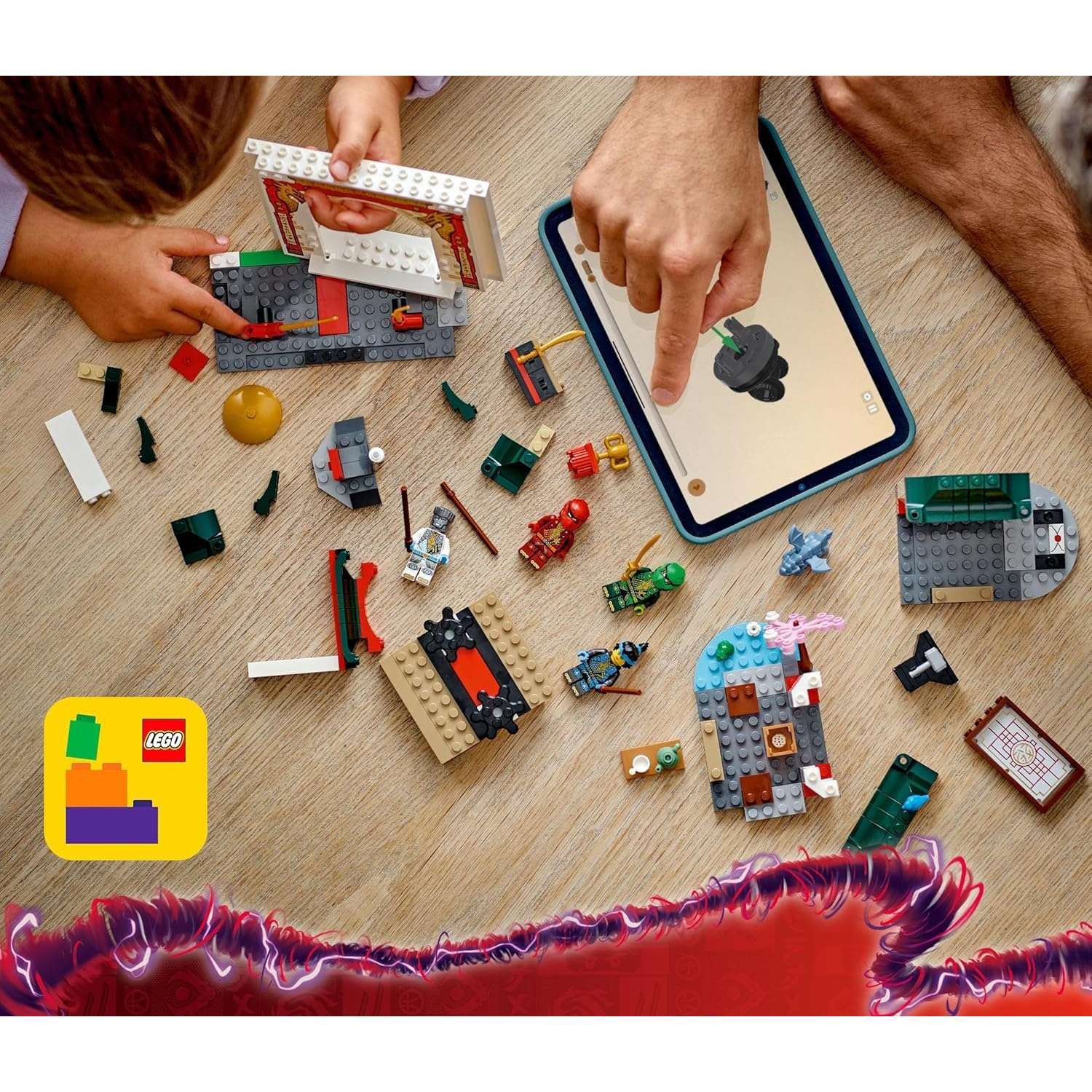 Конструктор LEGO NINJAGO Храм Кружитцу блочный - фото 4