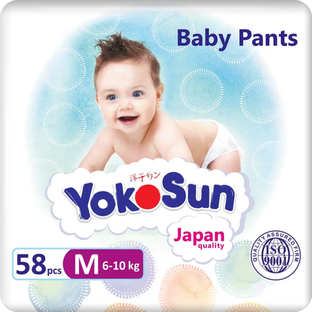Трусики YokoSun M (6-10 кг) 58 шт.