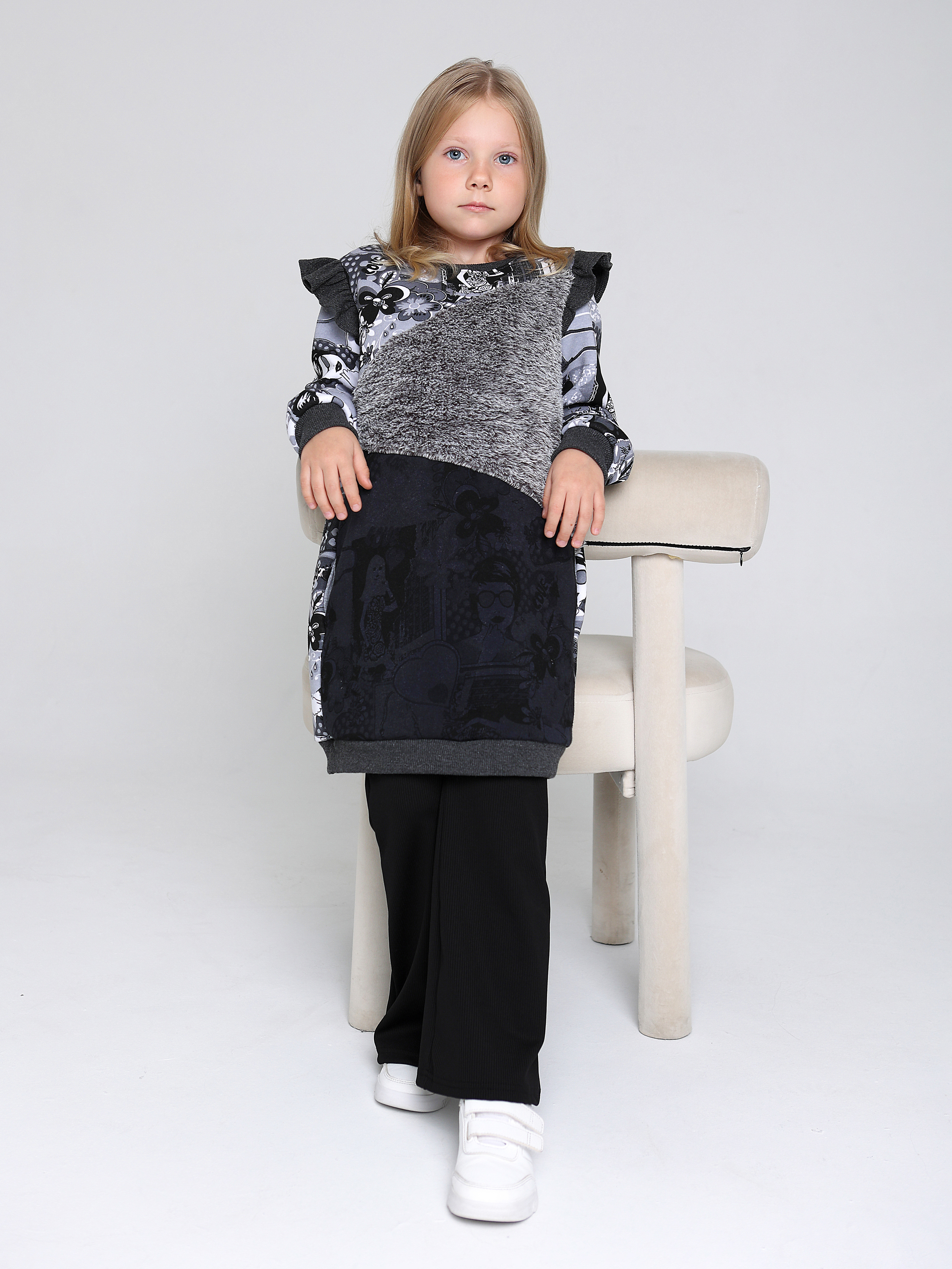 Платье-худи АЙАС 27-644-25-01 - фото 7