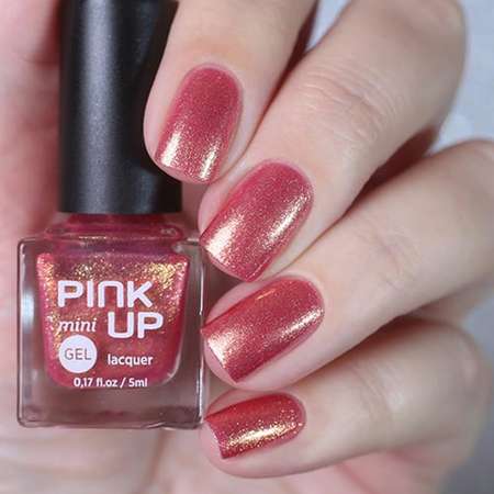 Лак для ногтей Pink Up с эффектом геля тон 52 5 мл
