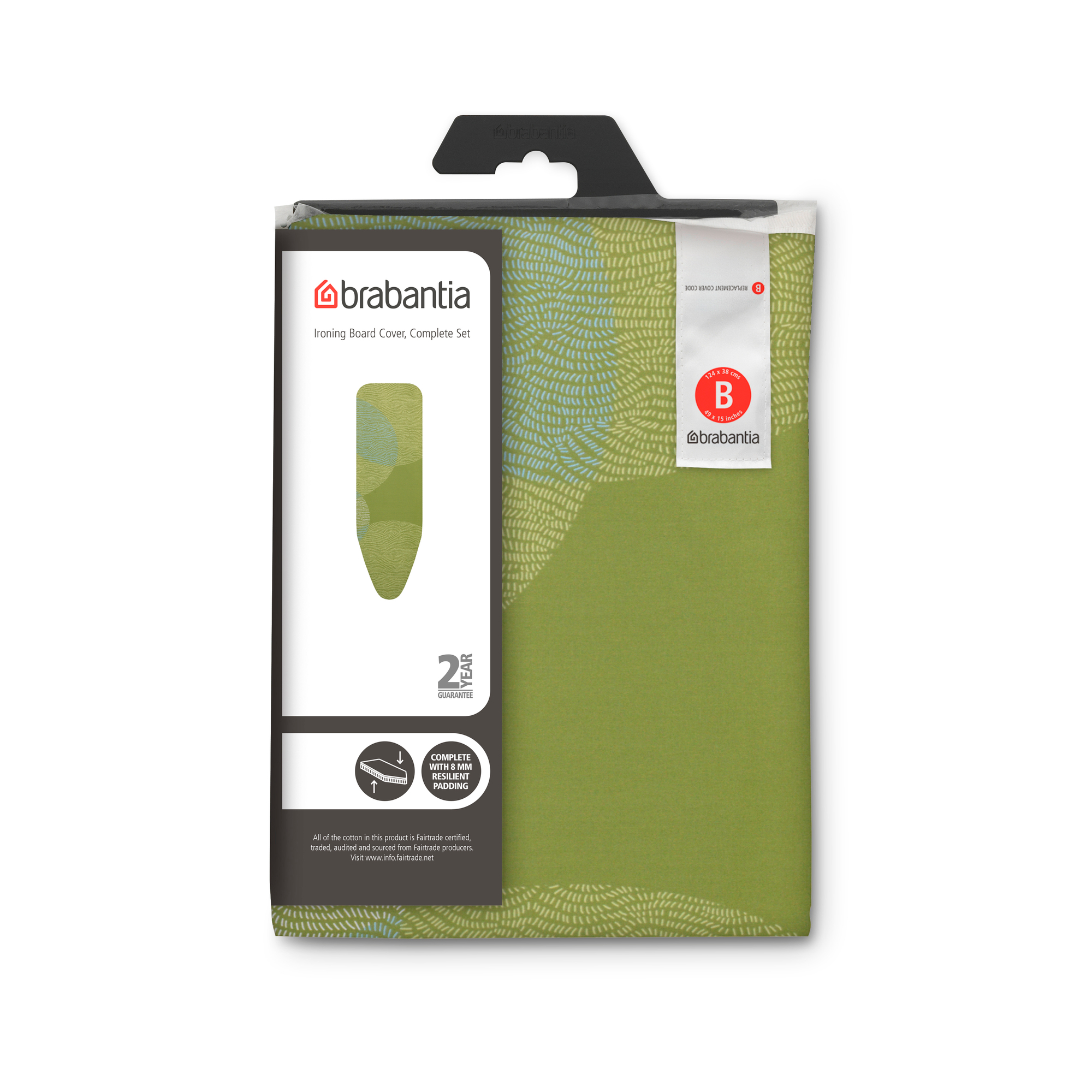 Чехол для гладильной доски Brabantia Тихий шелест 124х38см (8мм) 225529 - фото 2