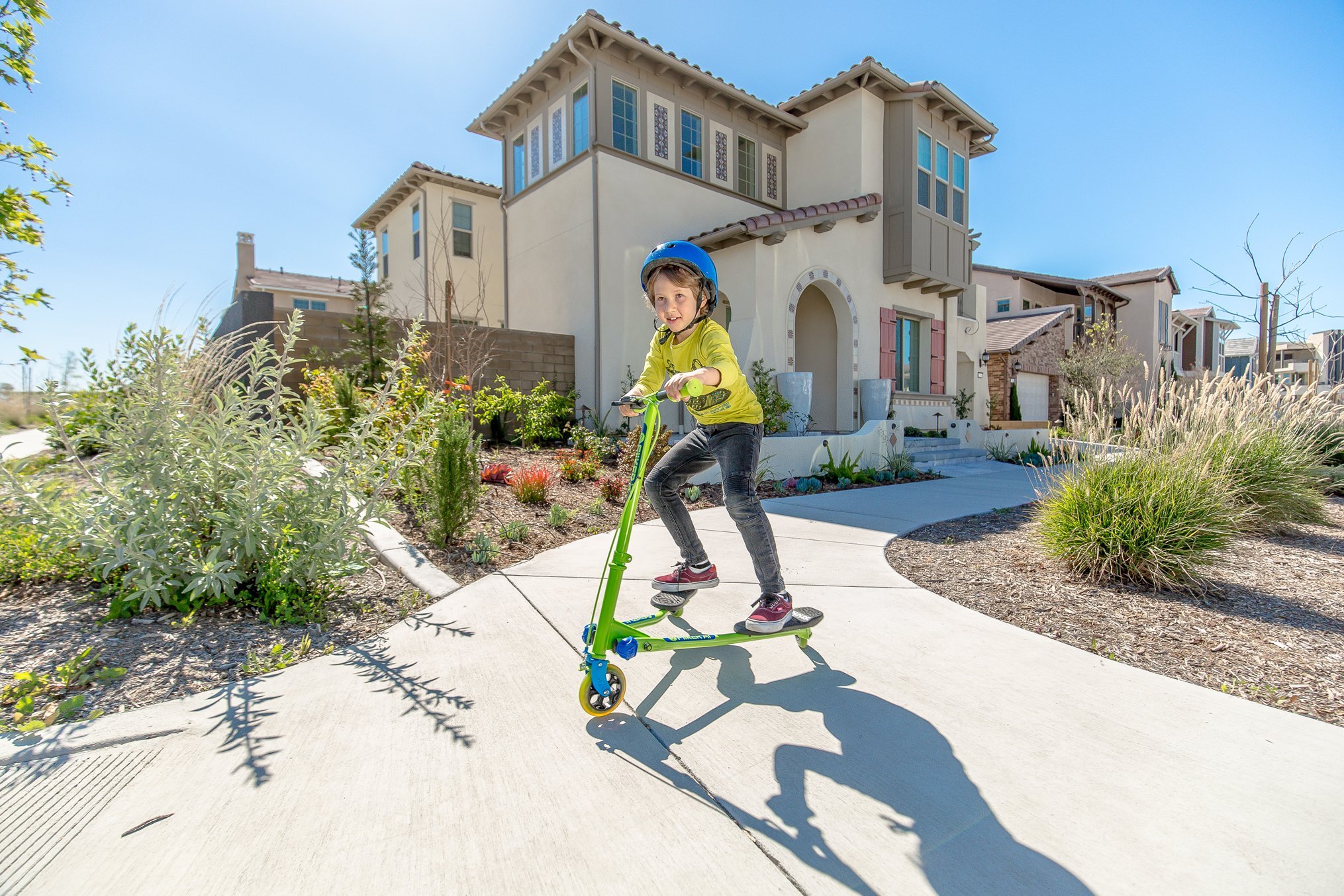 Самокат Yvolution трехколесный - фото 4