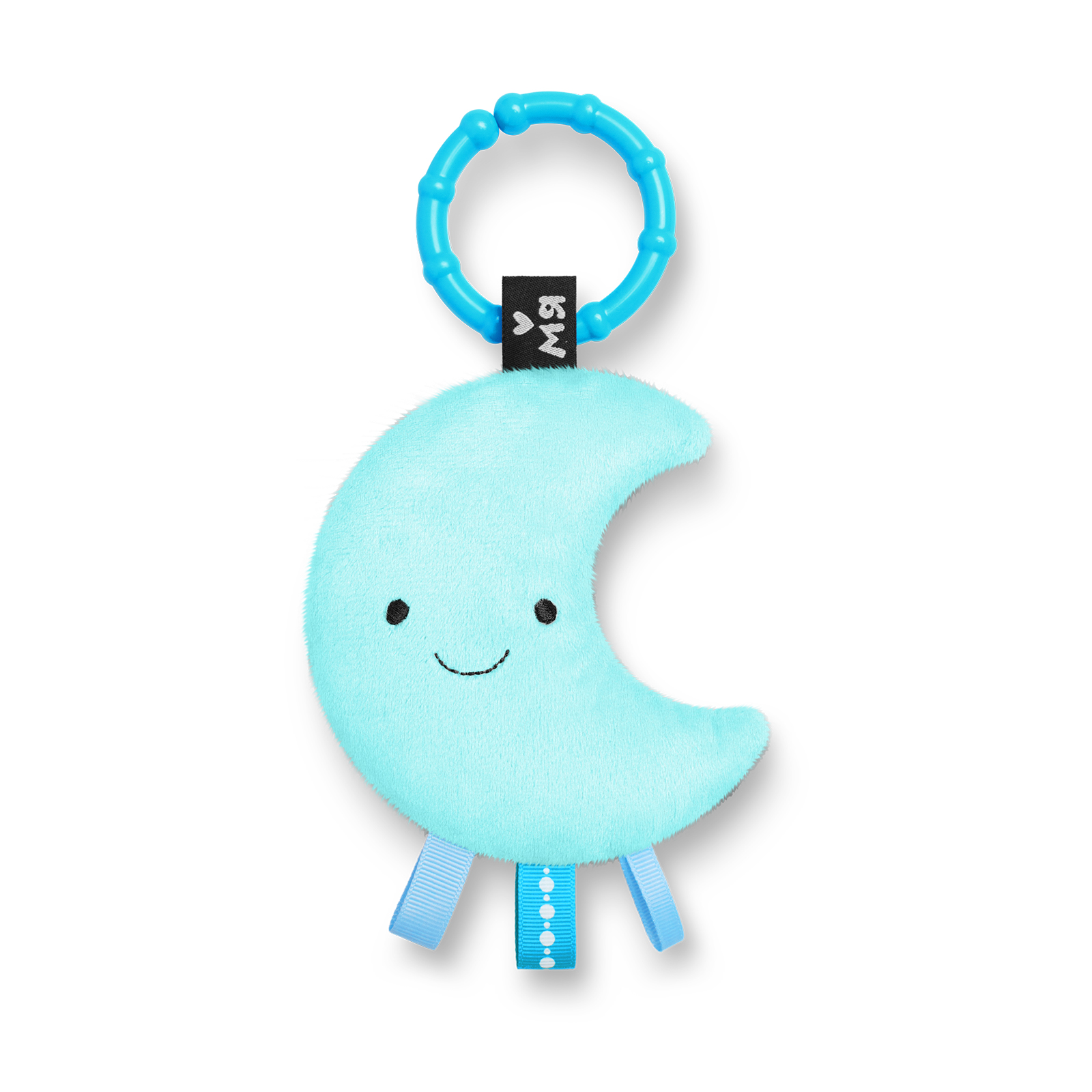 Игрушка Мяшечки комфортер Подвеска Месяц с петельками - фото 2